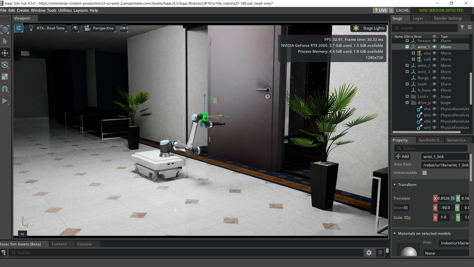Robot Navigator demo